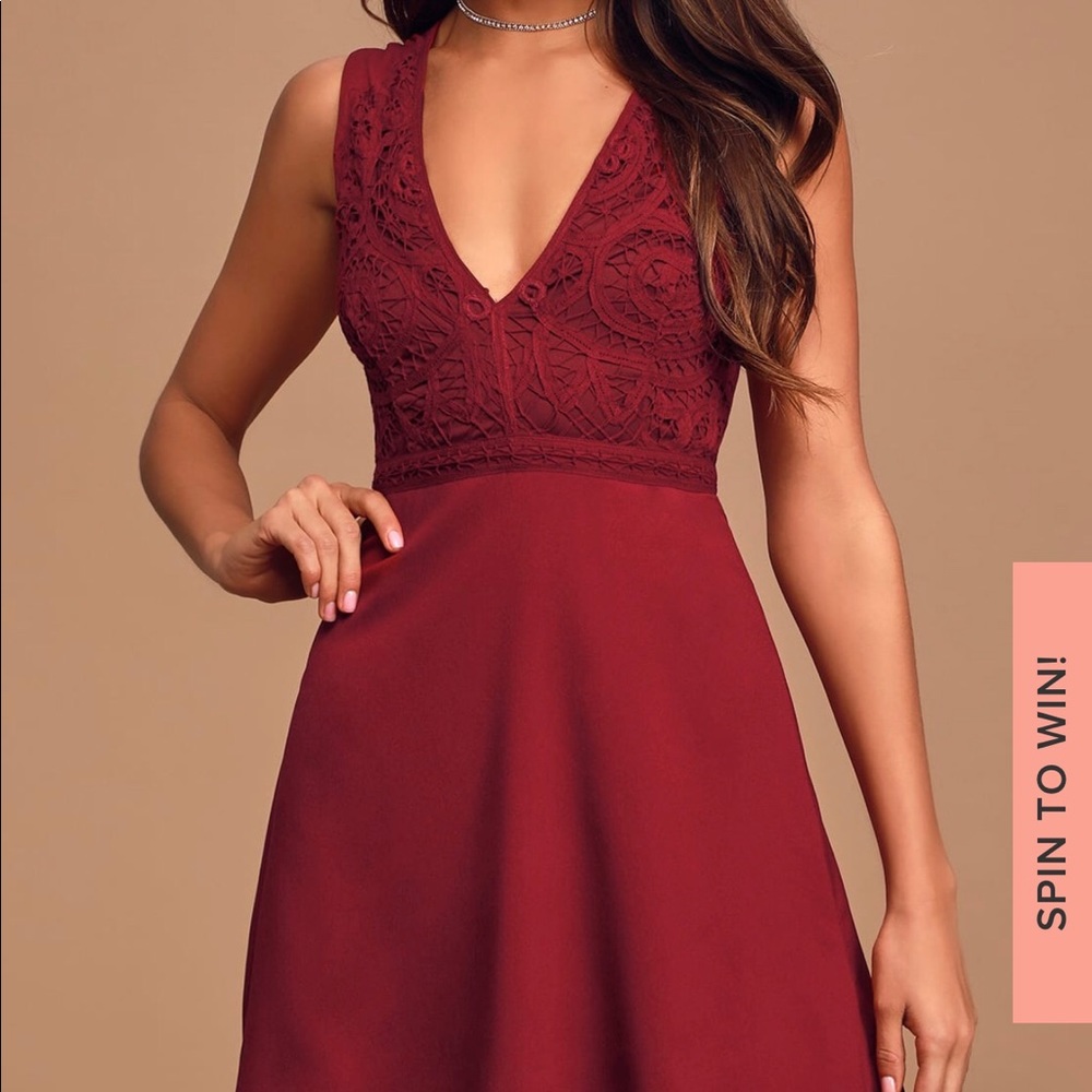 Lulus red dress